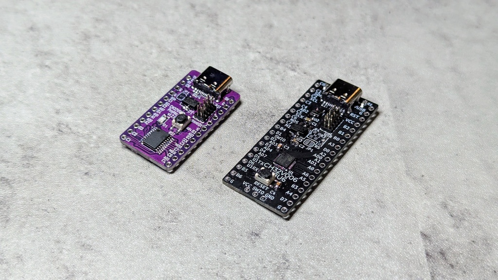 CH32V006, CH32V002開発ボードセット(¥2,000) [74TH-G062]