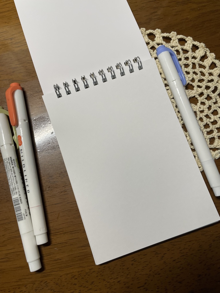 レトロギターガールメモ帳