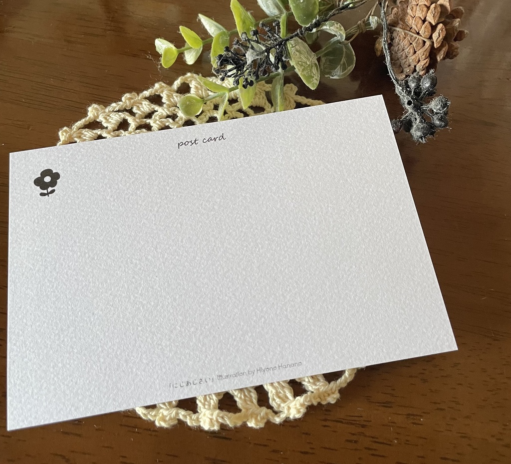 ポストカード付き原画セット「待ってるからね」