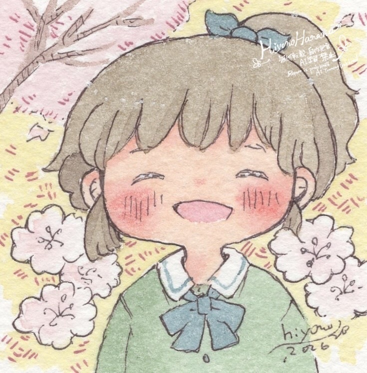ミニ原画「あの笑顔シリーズ」