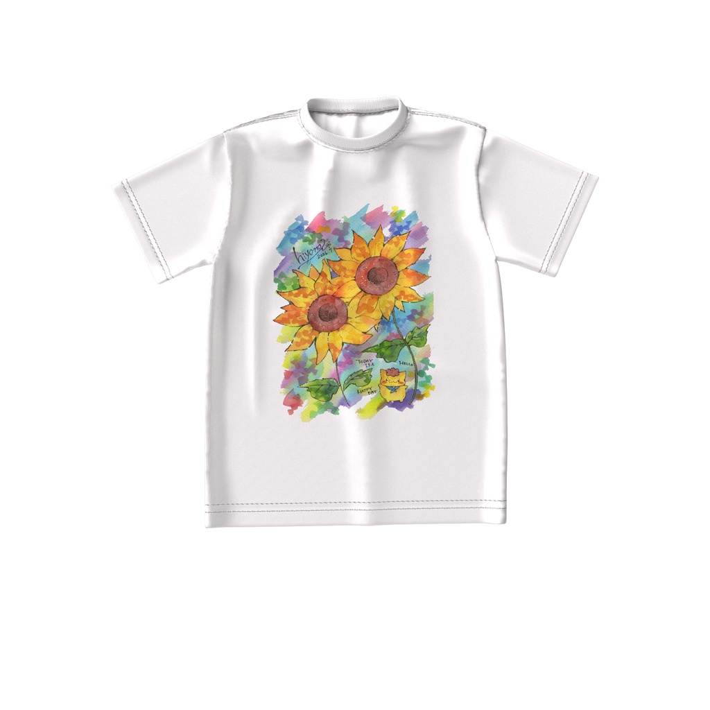 みぃたとひまわりビックシルエットTシャツ