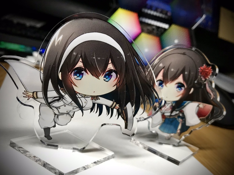 鷺沢文香ON/OFFアクリルフィギュア ver.生存本能ヴァルキュリア - NOS ...
