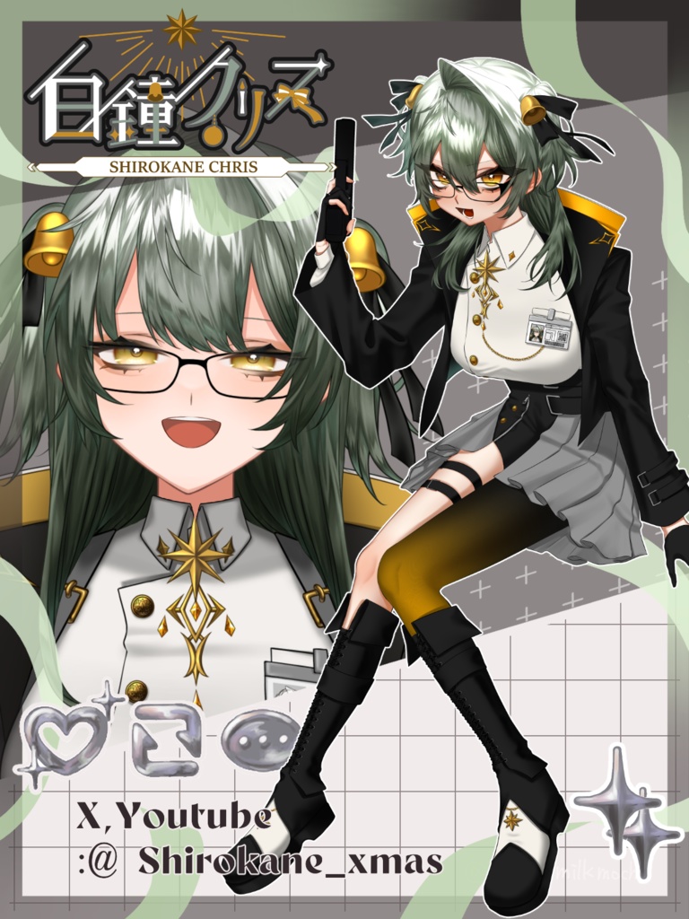 《Free》立ち絵展示素材_౨ৎ*.+゚