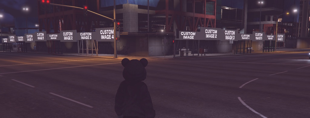 【FiveM】自訂工地廣告牌＼カスタマイズ工事看板＼Custom Construction Billboards