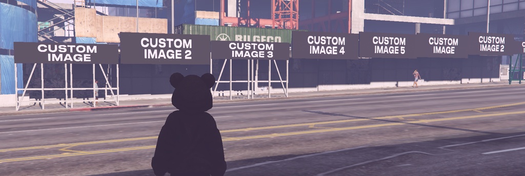 【FiveM】自訂工地廣告牌\カスタマイズ工事看板\Custom Construction Billboards