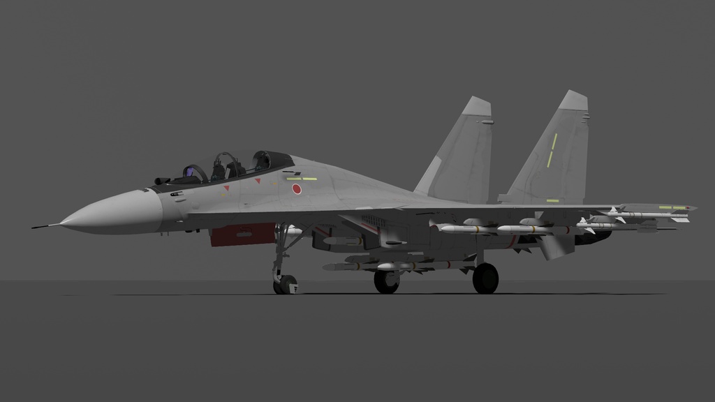 【Sacc1.8.1対応】Fu-2【3Dモデル】