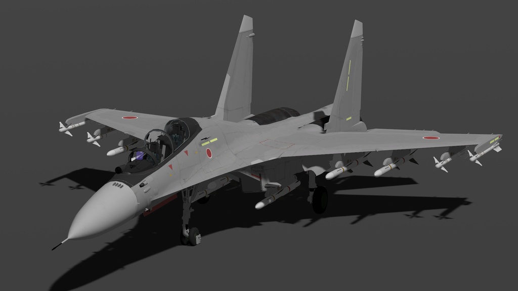 【Sacc1.8.1対応】Fu-2【3Dモデル】