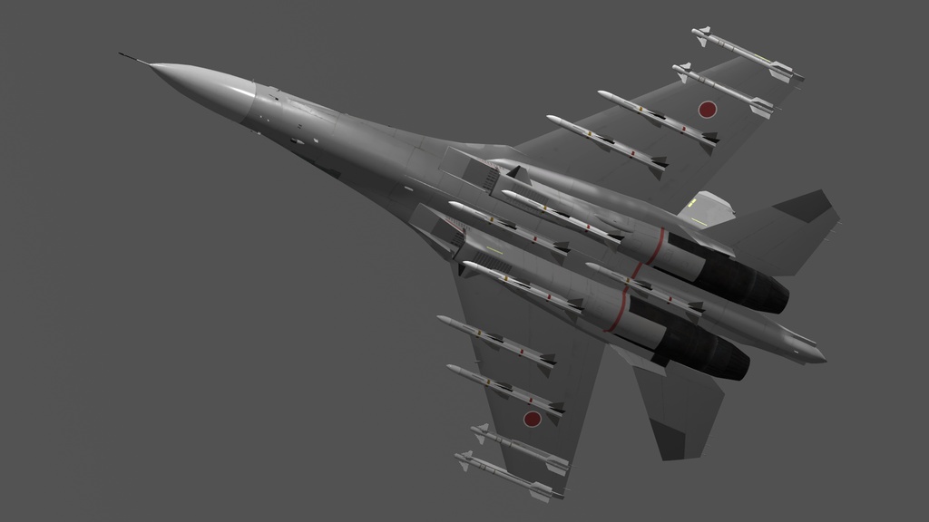 【Sacc1.8.1対応】Fu-2【3Dモデル】