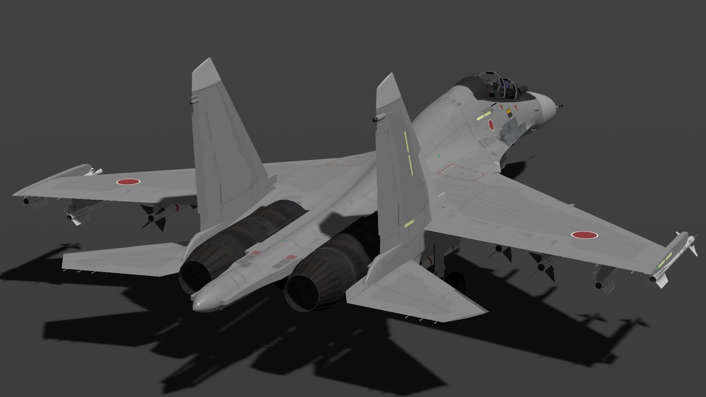 【Sacc1.8.1対応】Fu-2【3Dモデル】