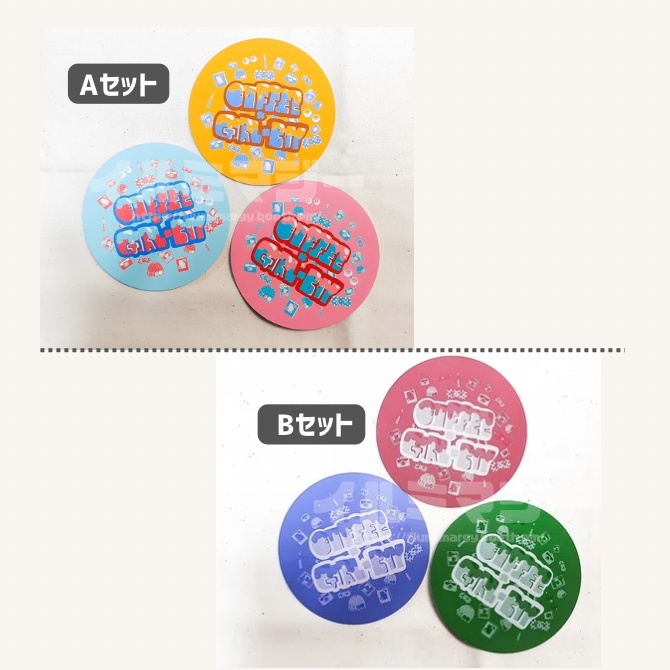 【coffee×girl×boy】コースターセット