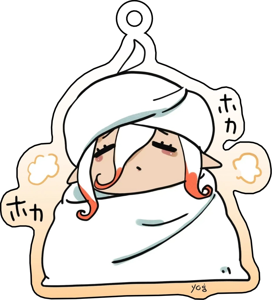 ブライアーちゃん　グラデーションクリア　アクキー