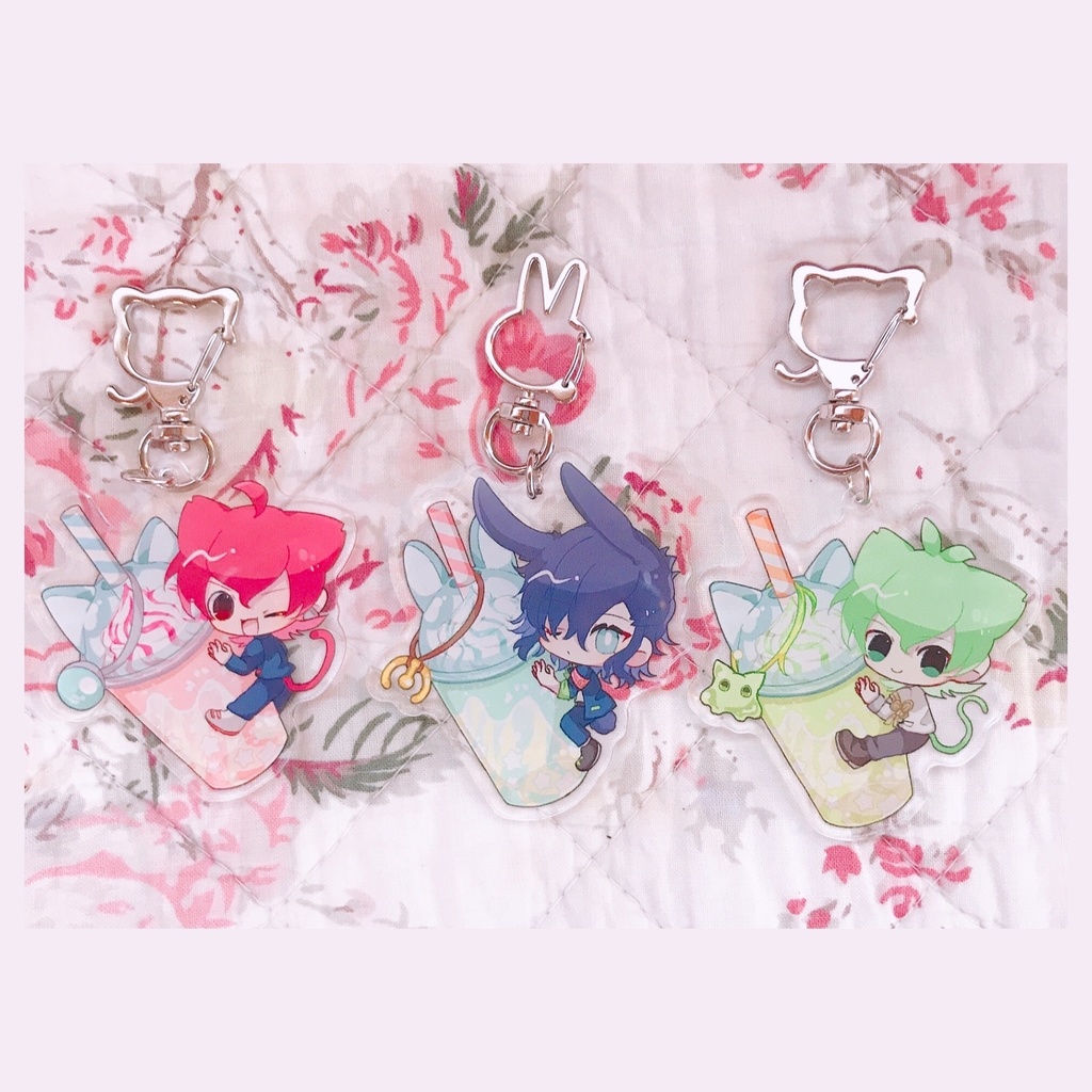 フラペチーノアクリルキーホルダー