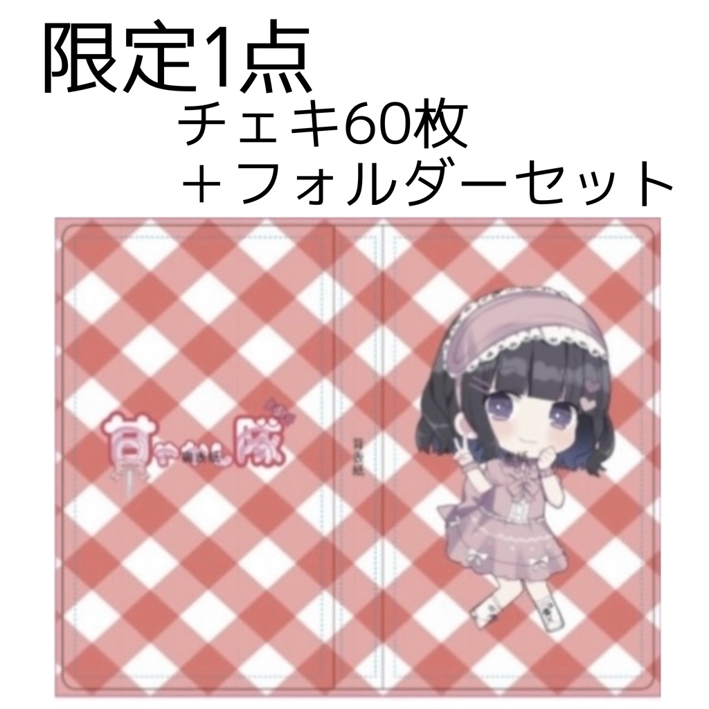 限定1点！チェキフォルダー＋チェキ60枚　特典つき