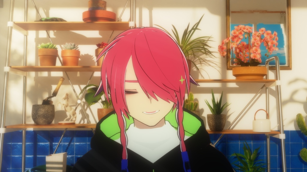 Plants Shelf | Streaming Background