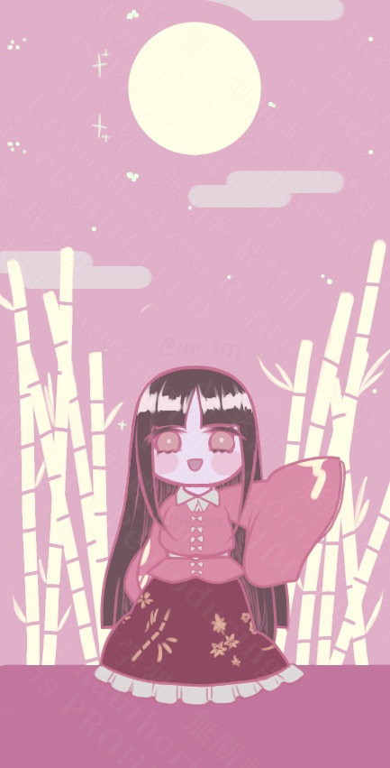 マグネットしおり　蓬莱山輝夜