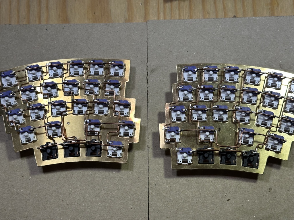 手作りキーボード Puszle 3号機