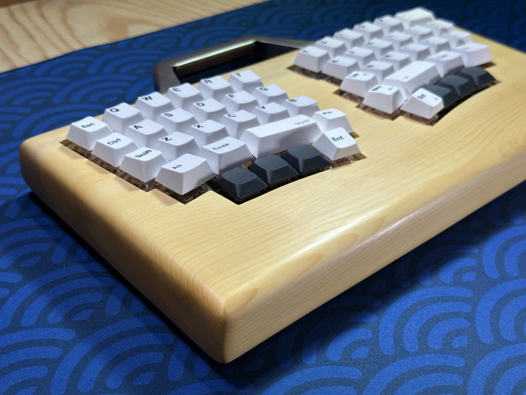 手作りキーボード Puszle 3号機