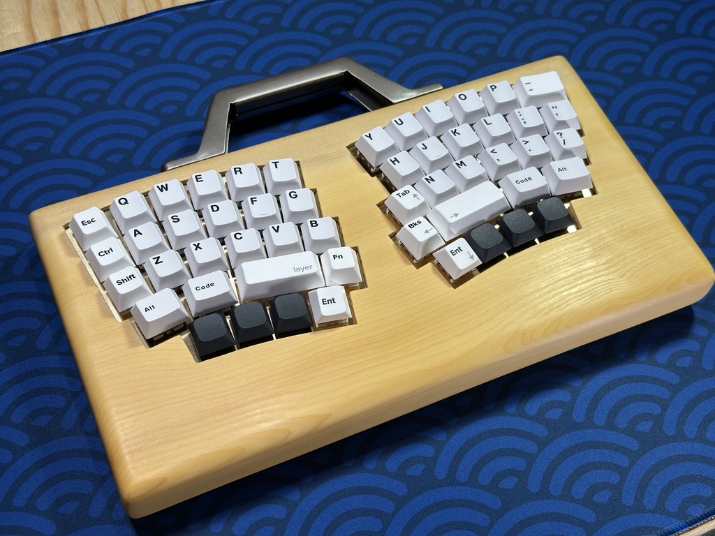 手作りキーボード Puszle 3号機