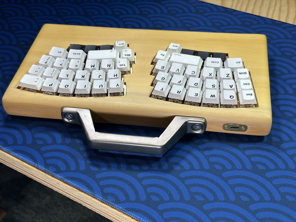 手作りキーボード Puszle 3号機