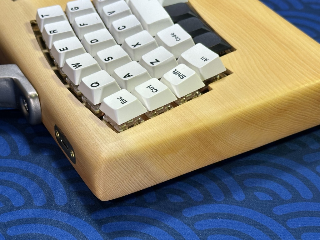 手作りキーボード Puszle 3号機