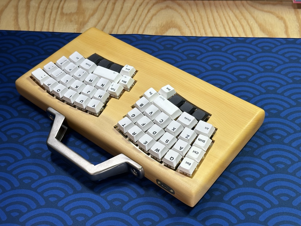 手作りキーボード Puszle 3号機