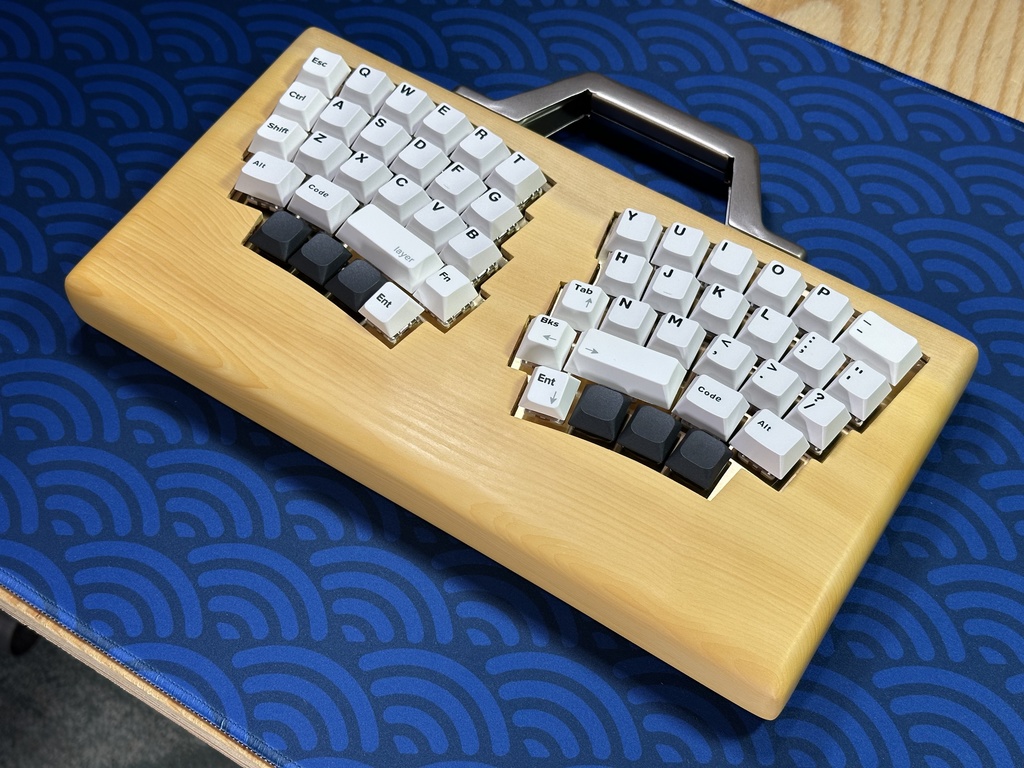 手作りキーボード Puszle 3号機