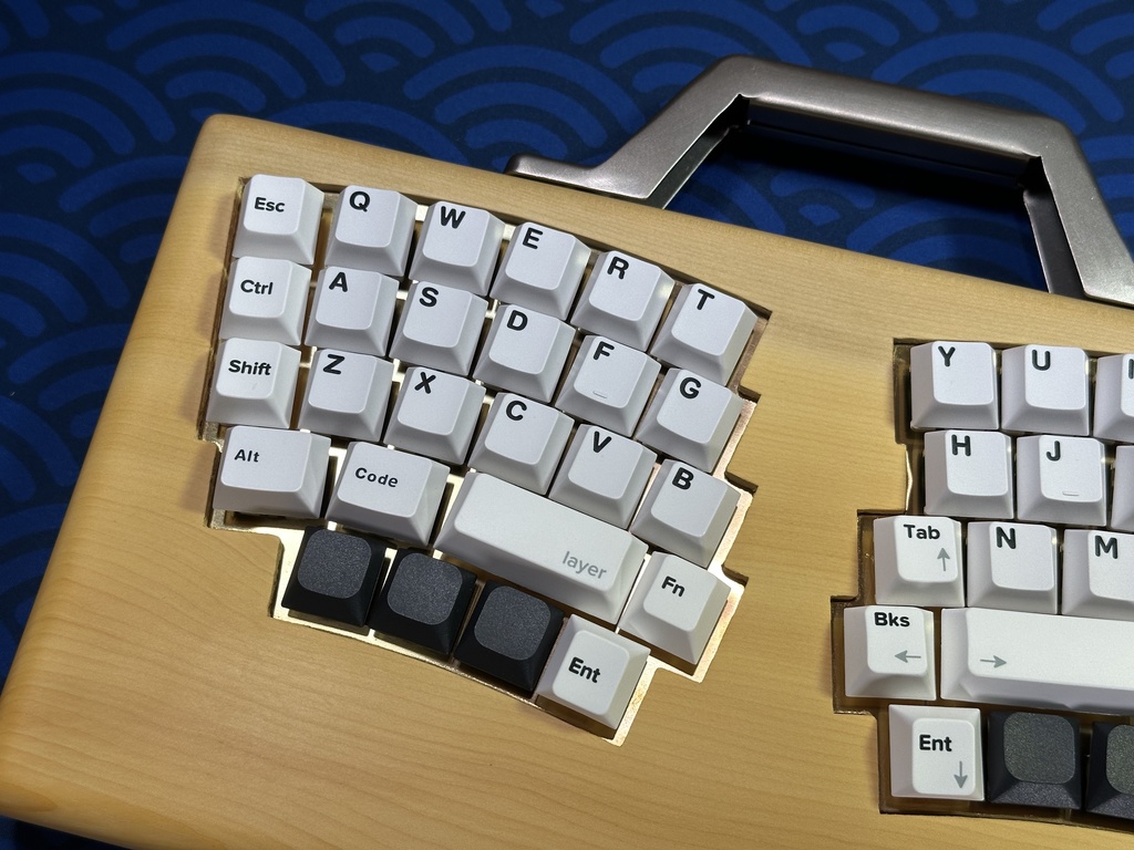 手作りキーボード Puszle 3号機