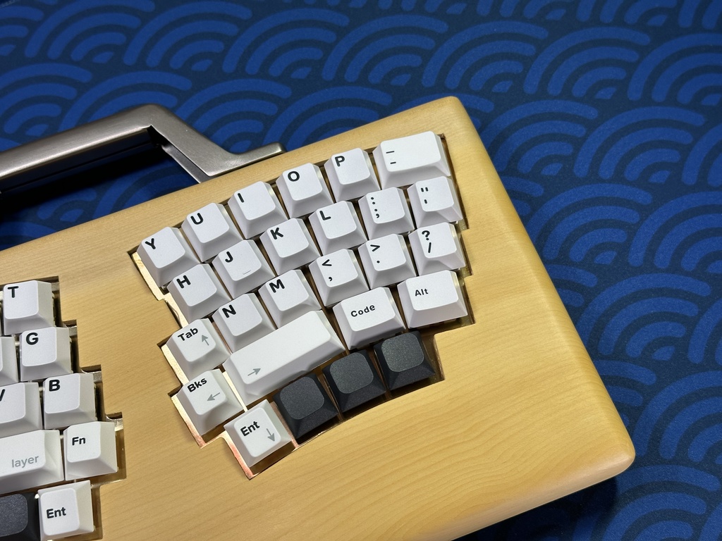 手作りキーボード Puszle 3号機