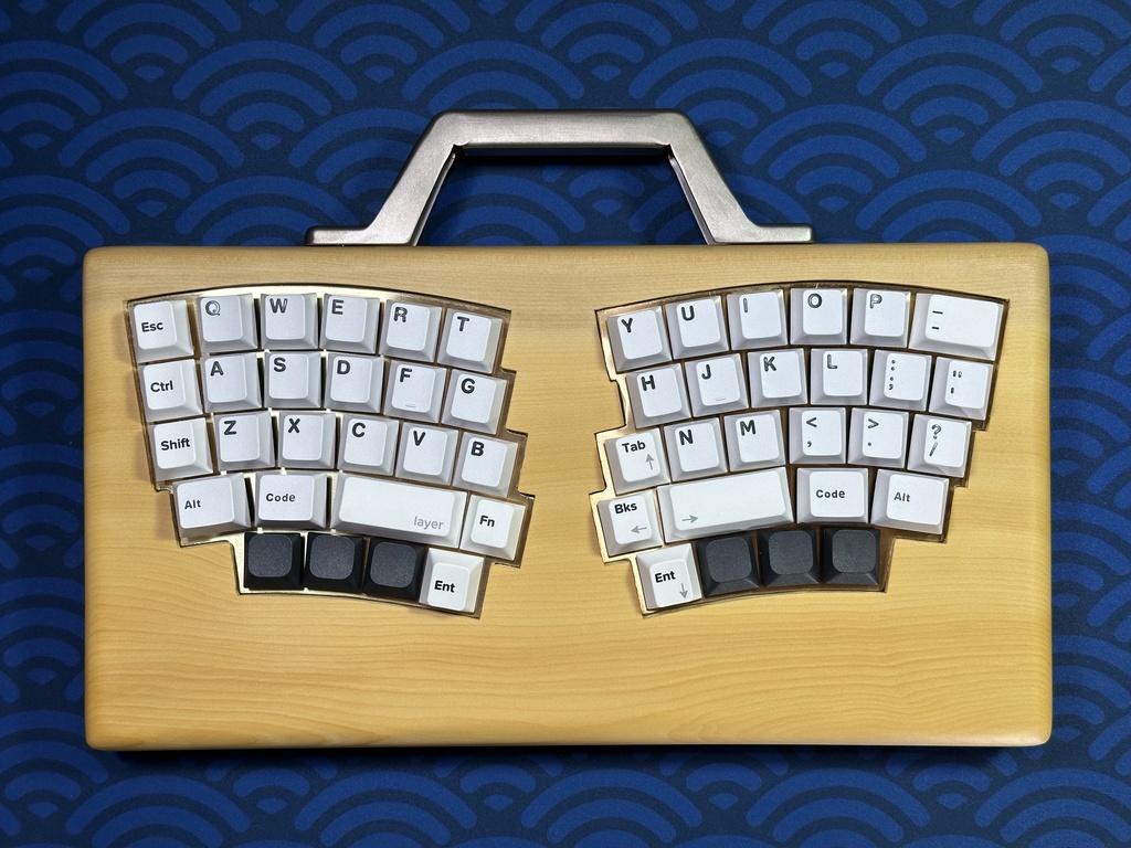 手作りキーボード Puszle 3号機