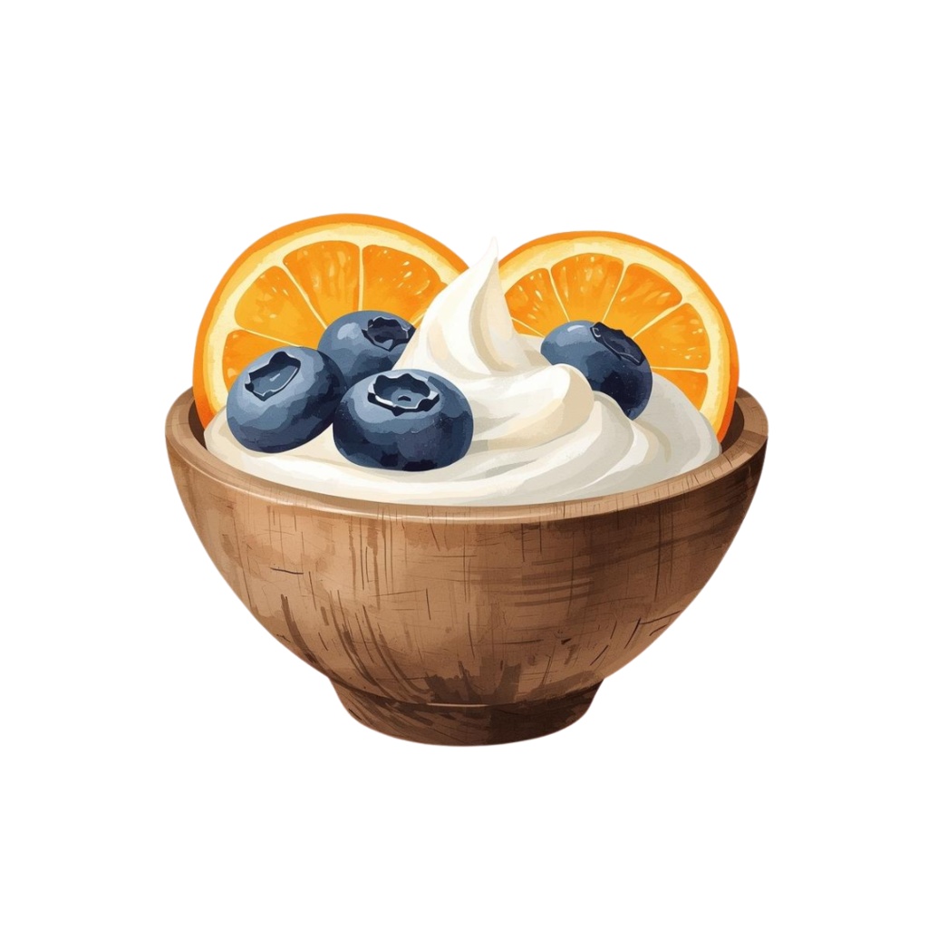 水彩画風 フルーツボウル クリップアートセット11点セット(PNG形式・背景透明)