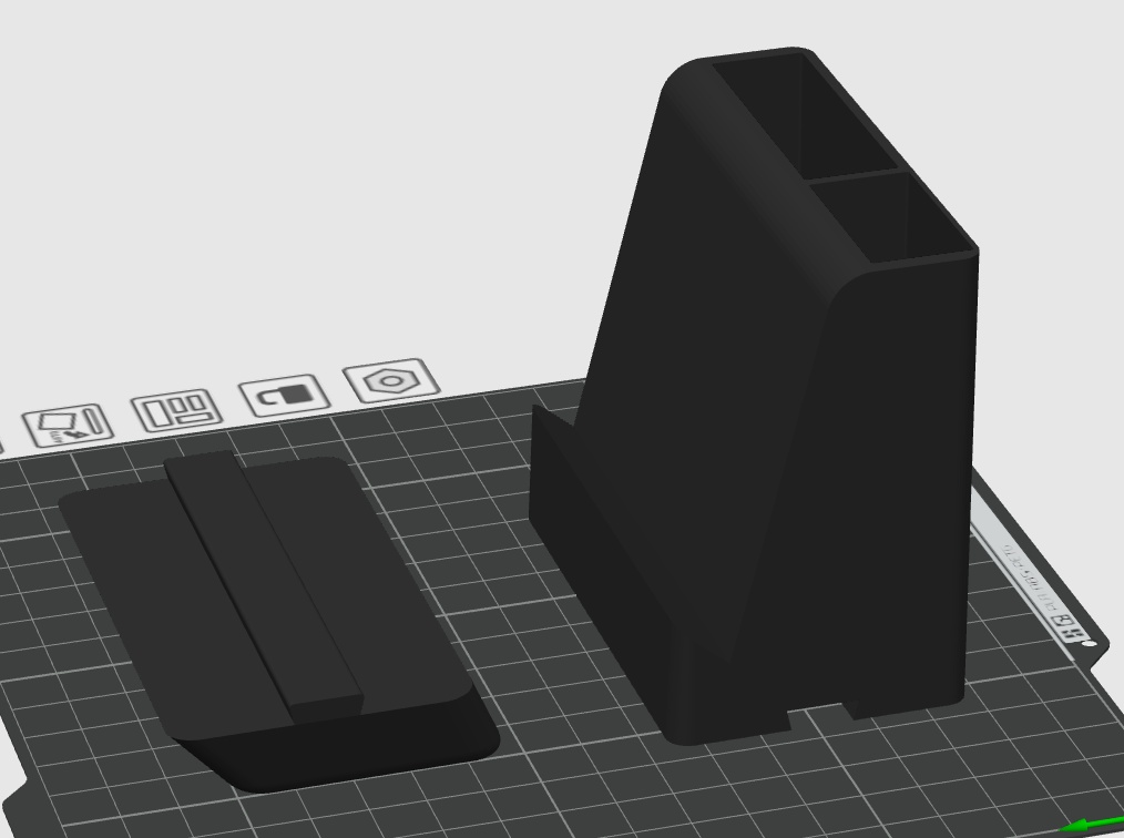 【STL】トヨタアクアNHP10用 スマホスタンド