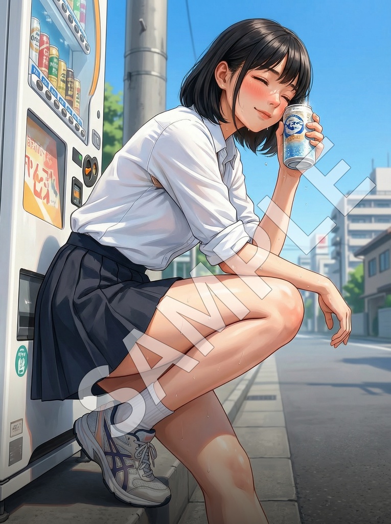 【AIイラスト集】放課後のダイナミズム ― 陽葵 1st Photobook ―