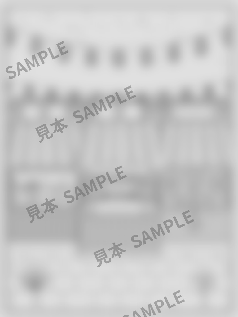 大人のぬりえ|秋祭りの宵6枚(PDF)
