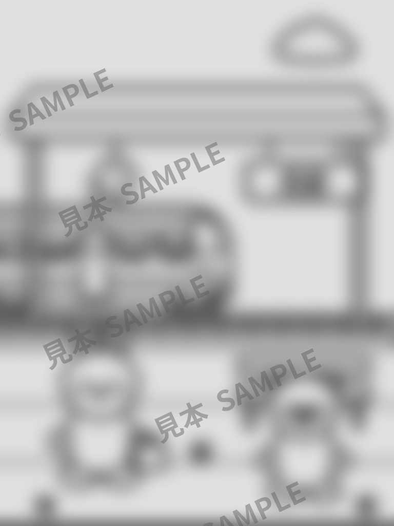 子どものぬりえ|でんしゃでおでかけ6枚(PDF)