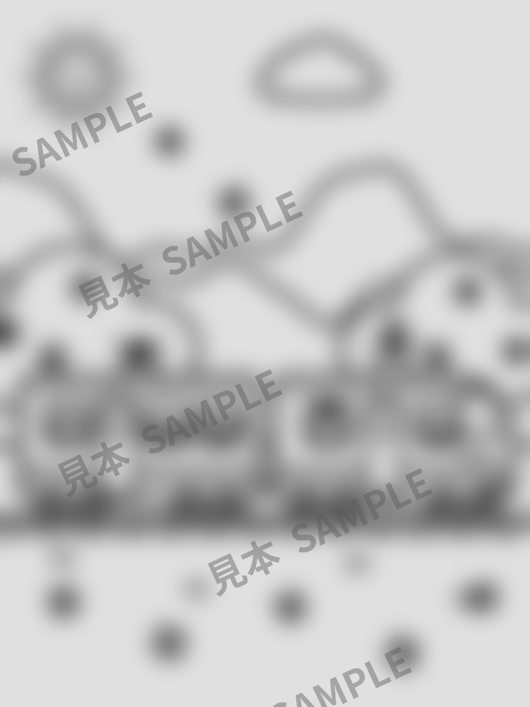 子どものぬりえ|でんしゃでおでかけ6枚(PDF)