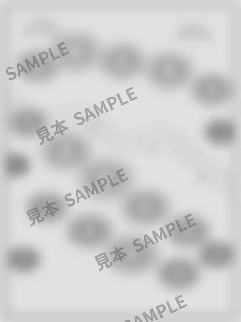 大人のぬりえ|こきあの丘6枚(PDF)