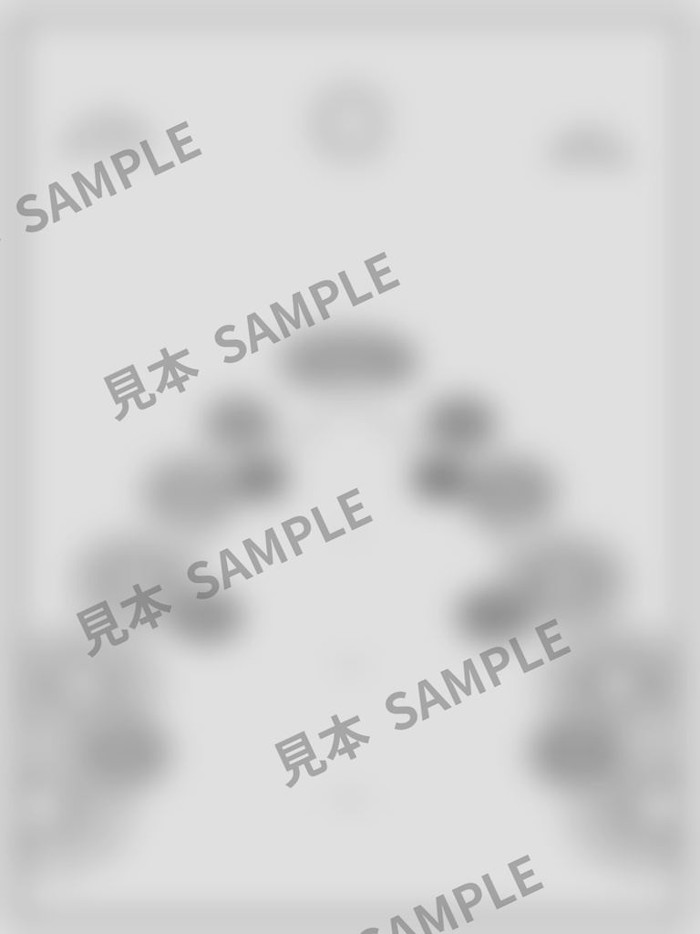 大人のぬりえ|こきあの丘6枚(PDF)