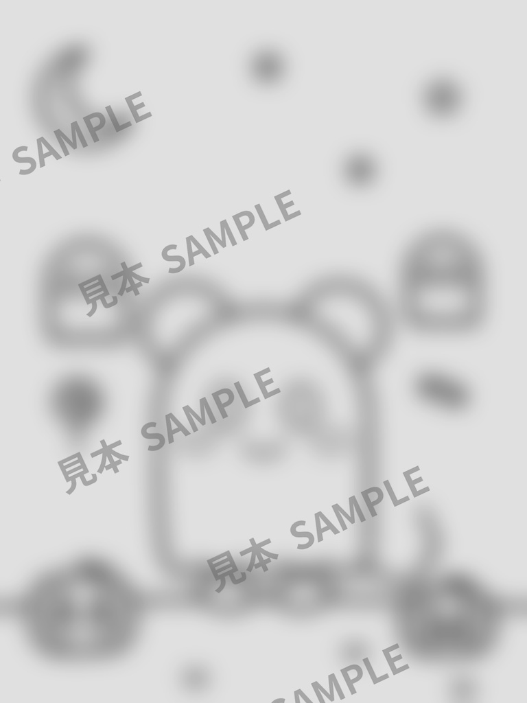 子どものぬりえ|ねずみのハロウィン6枚(PDF)