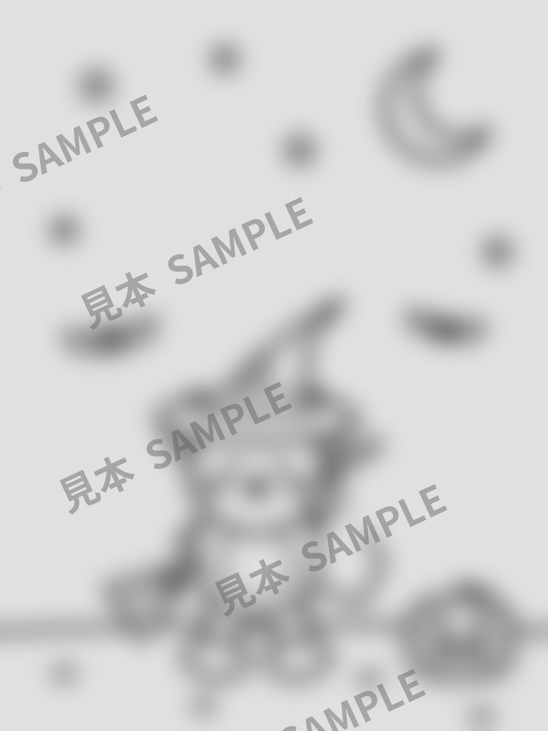 子どものぬりえ|ねずみのハロウィン6枚(PDF)