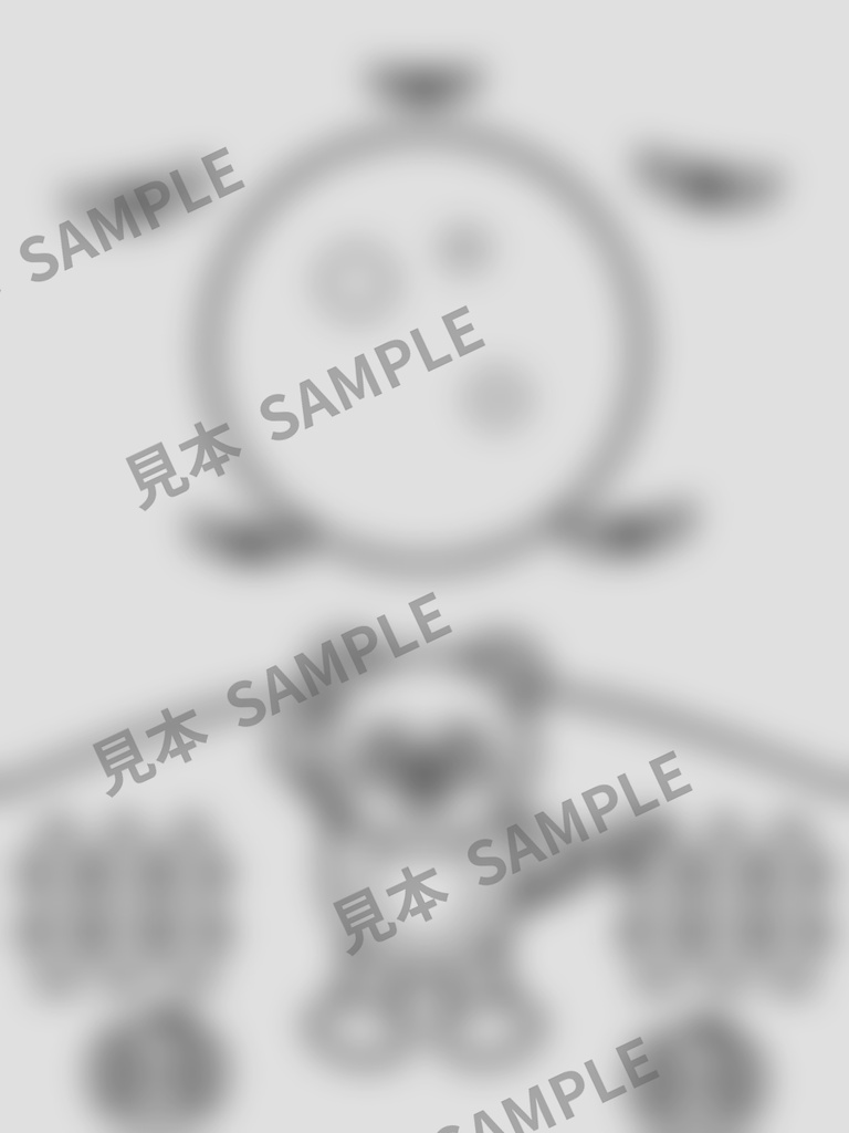 子どものぬりえ|レッサーパンダのハロウィン6枚(PDF)