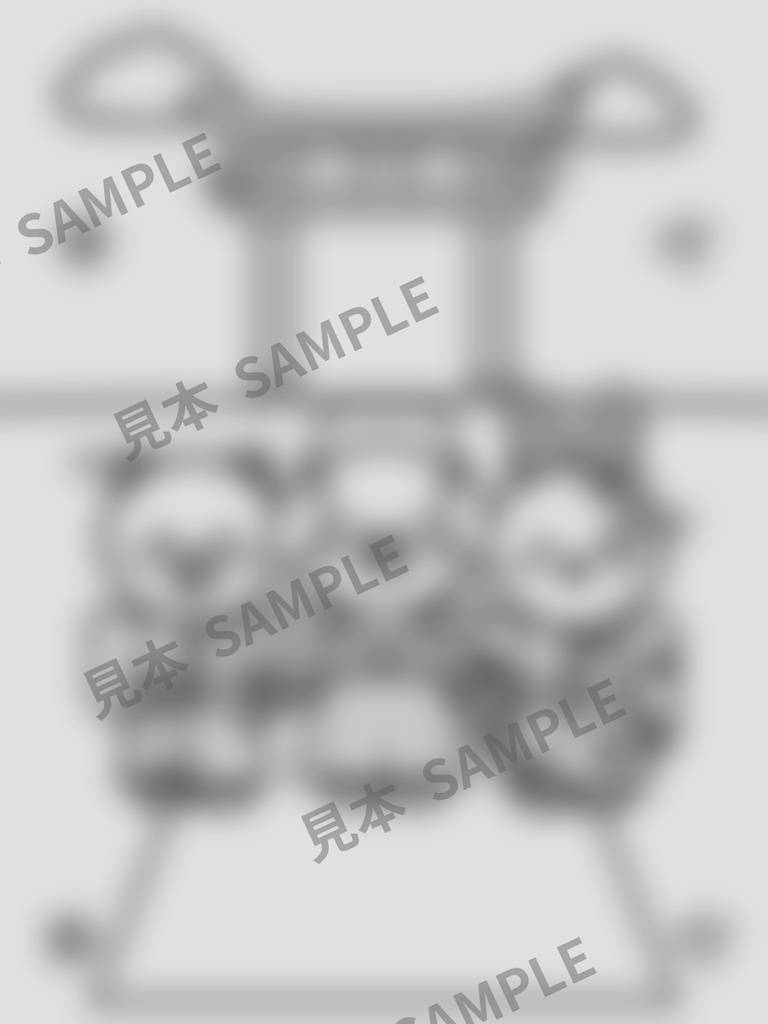 子どものぬりえ|どうぶつの七五三6枚(PDF)