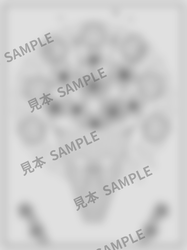 大人のぬりえ|クリスマスローズの庭6枚(PDF)