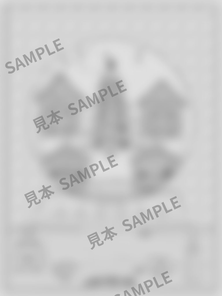 大人のぬりえ|クリスマスマーケットの夜6枚(PDF)