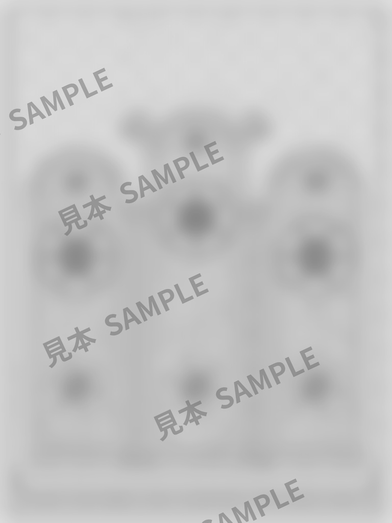 大人のぬりえ|冬のステンドグラス6枚(PDF)