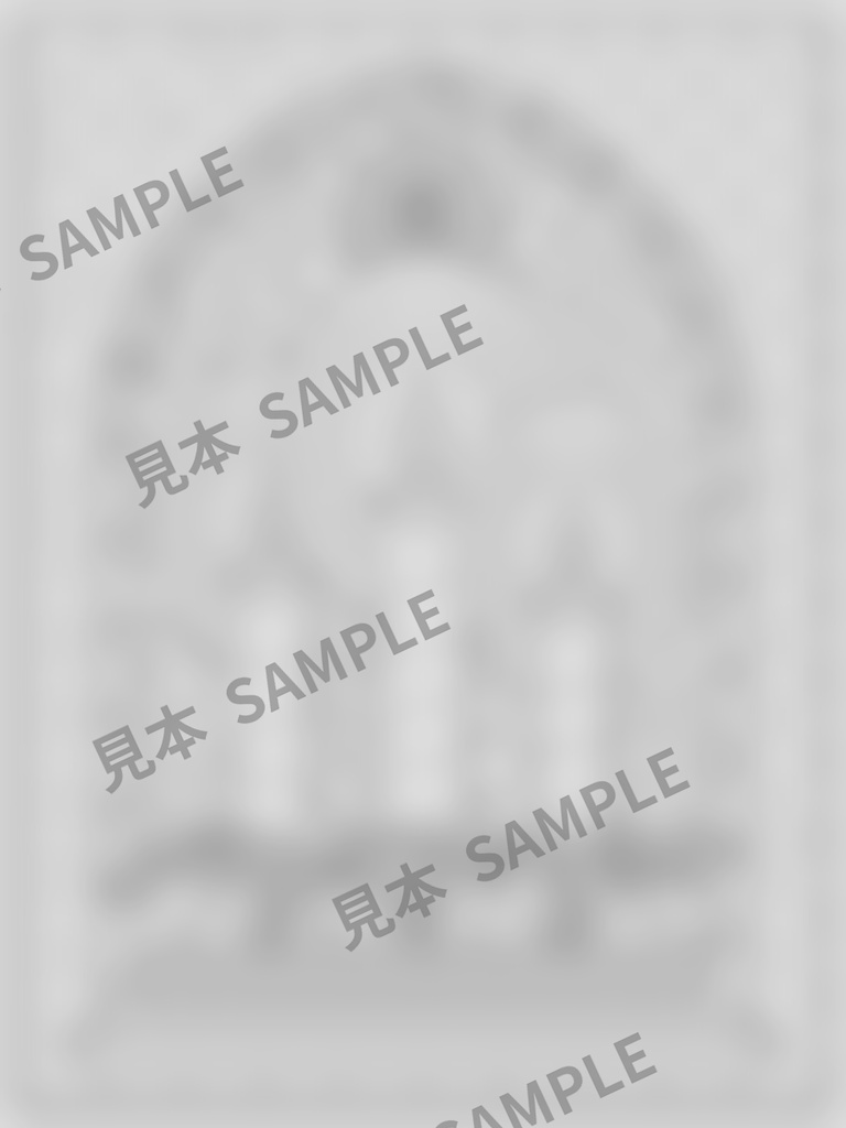 大人のぬりえ|冬のステンドグラス6枚(PDF)