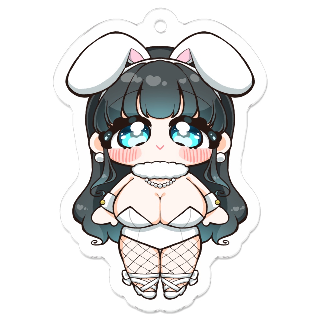 ばにーぺるちゃん【アクリルキーホルダー】