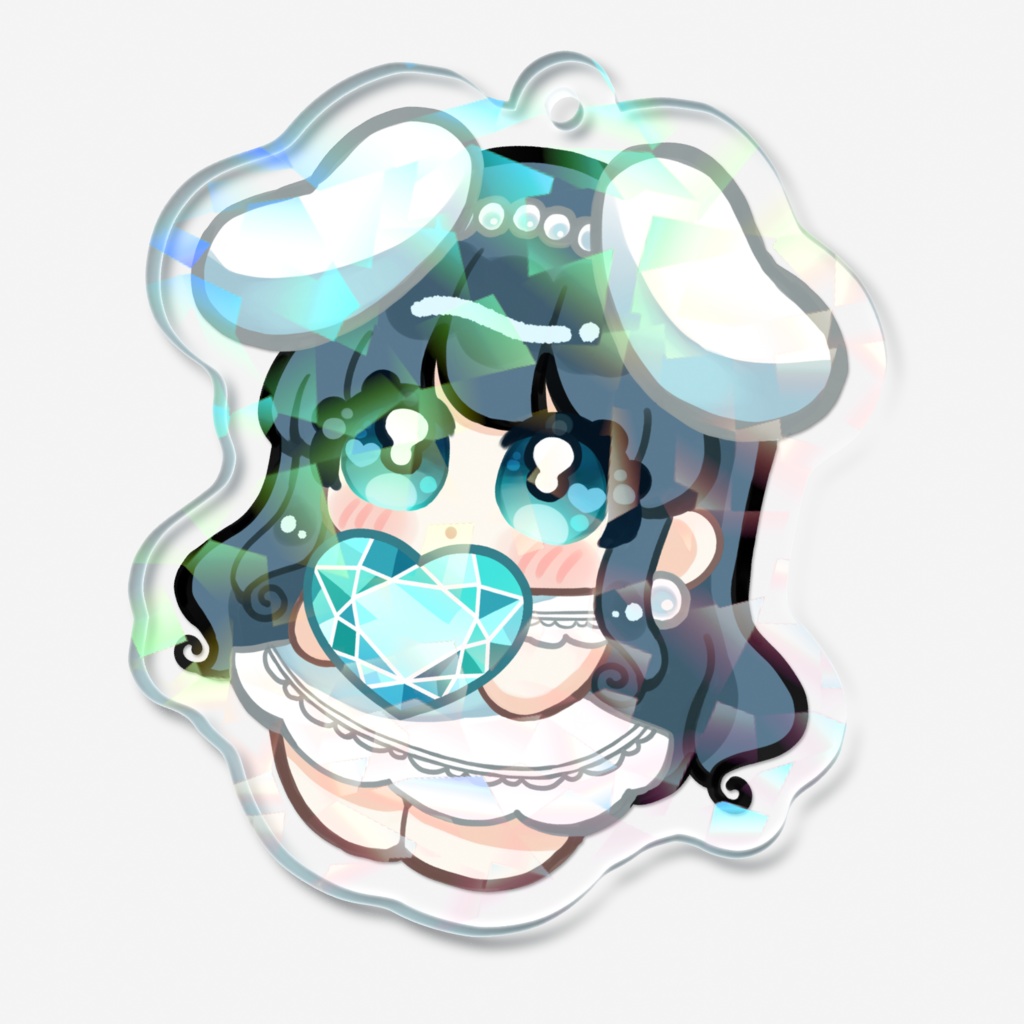ちんまりぺるちゃん【アクリルキーホルダー】