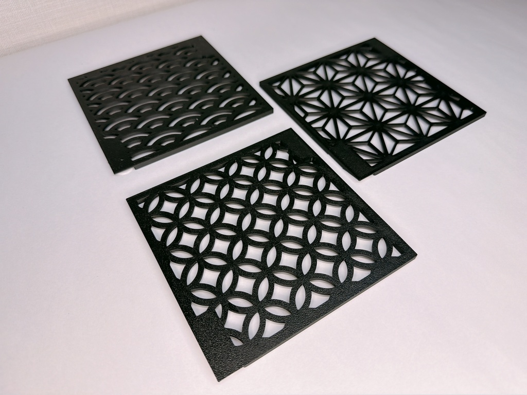 3Dプリント・和モダン・ウォールパネル