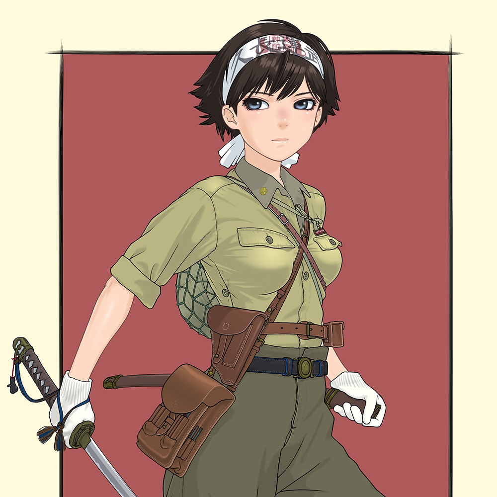 オリジナル抜刀娘ポスター