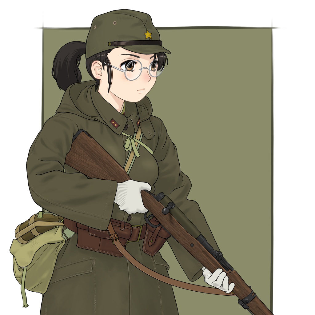 オリジナル短小銃娘ポスター